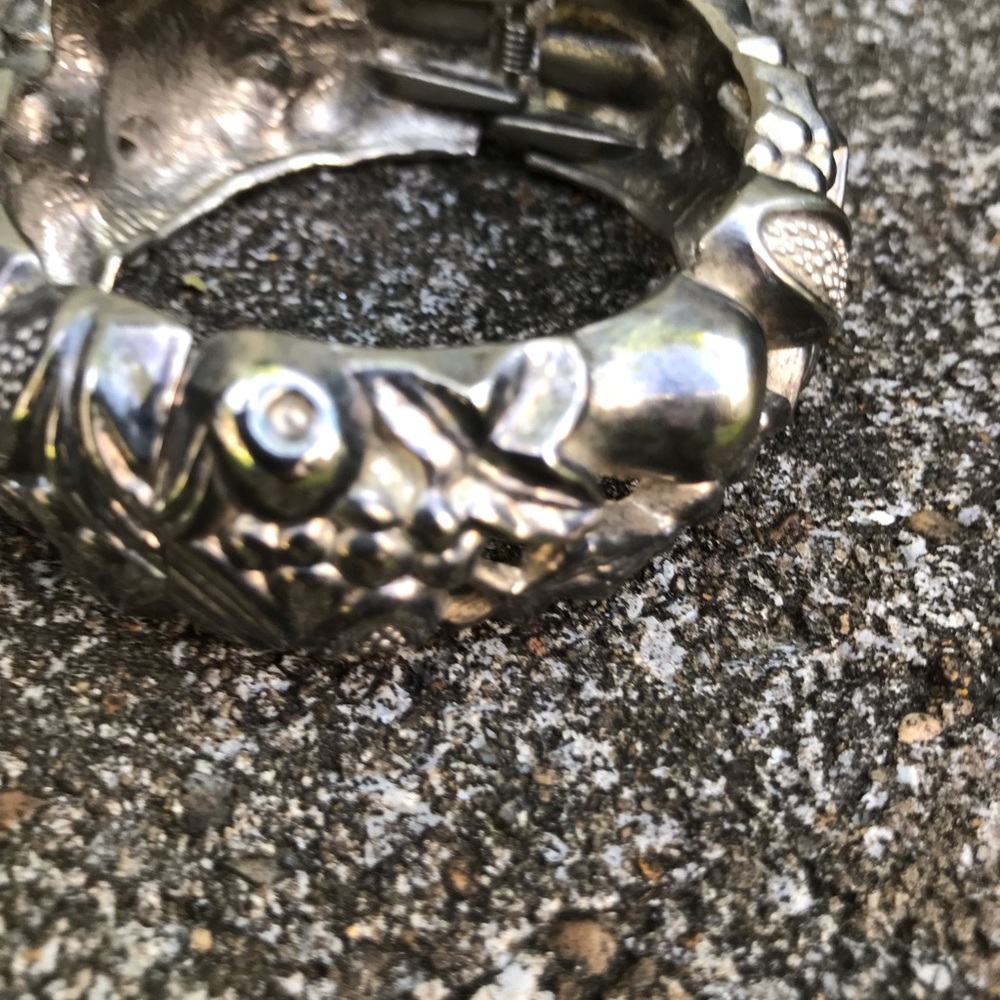 Vintage silver bangle